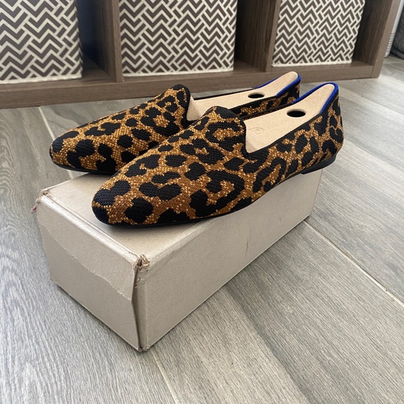 Rothy’s Almond Loafer-Classic Leopard - Picture 2 of 5